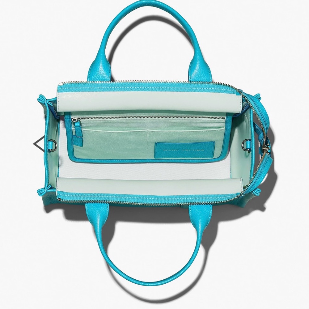 Marc Jacobs Turquoise Tote Bag - Picture 7 of 9